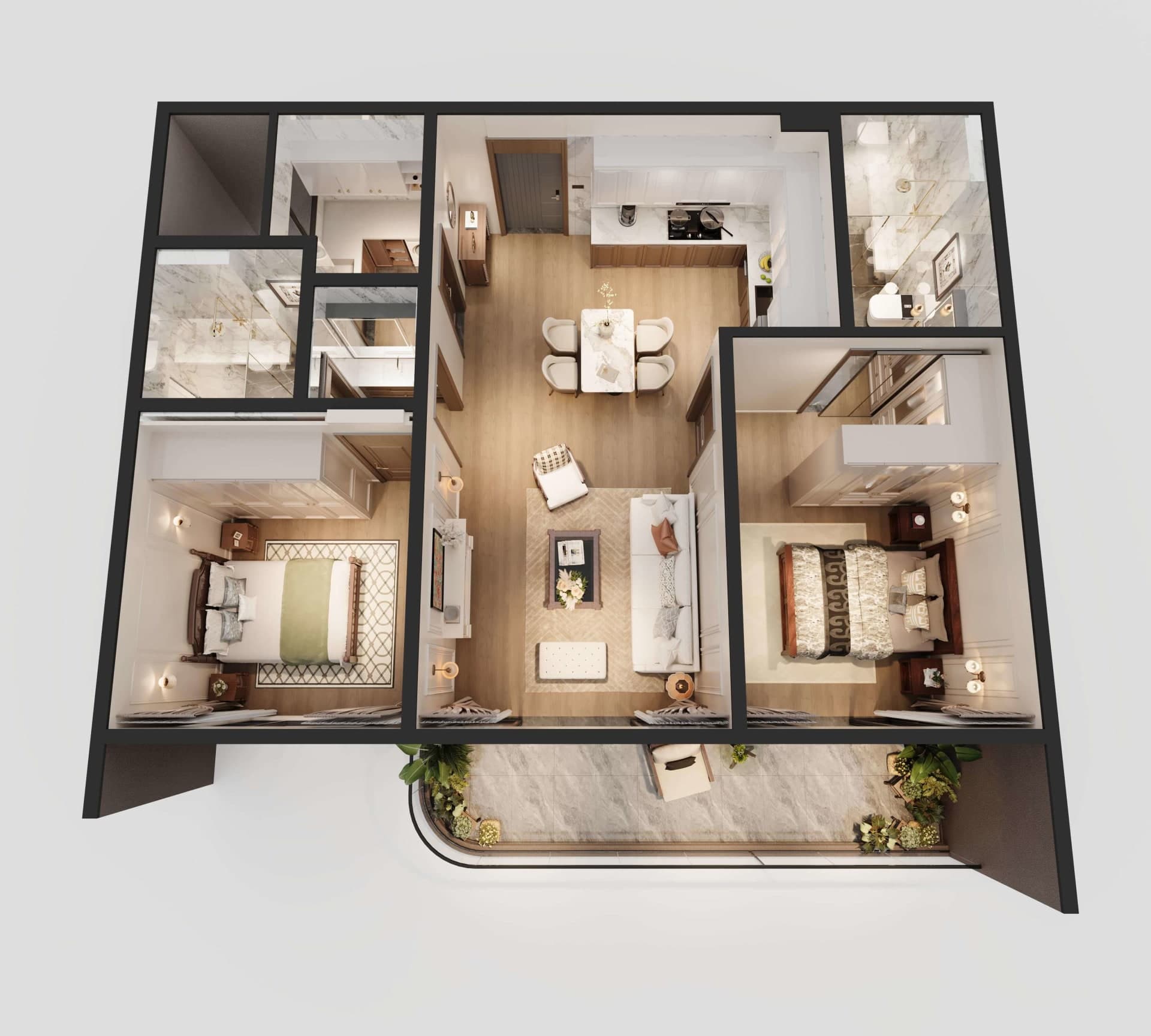 1 Bedroom Apartment For Sale in Riverside