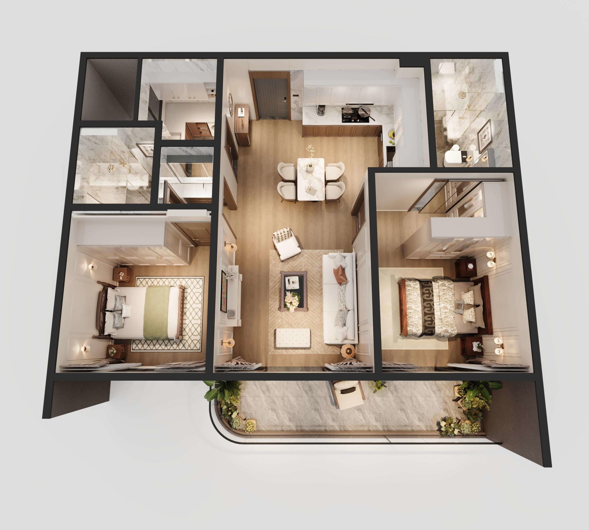 1 Bedroom Apartment For Sale in Riverside