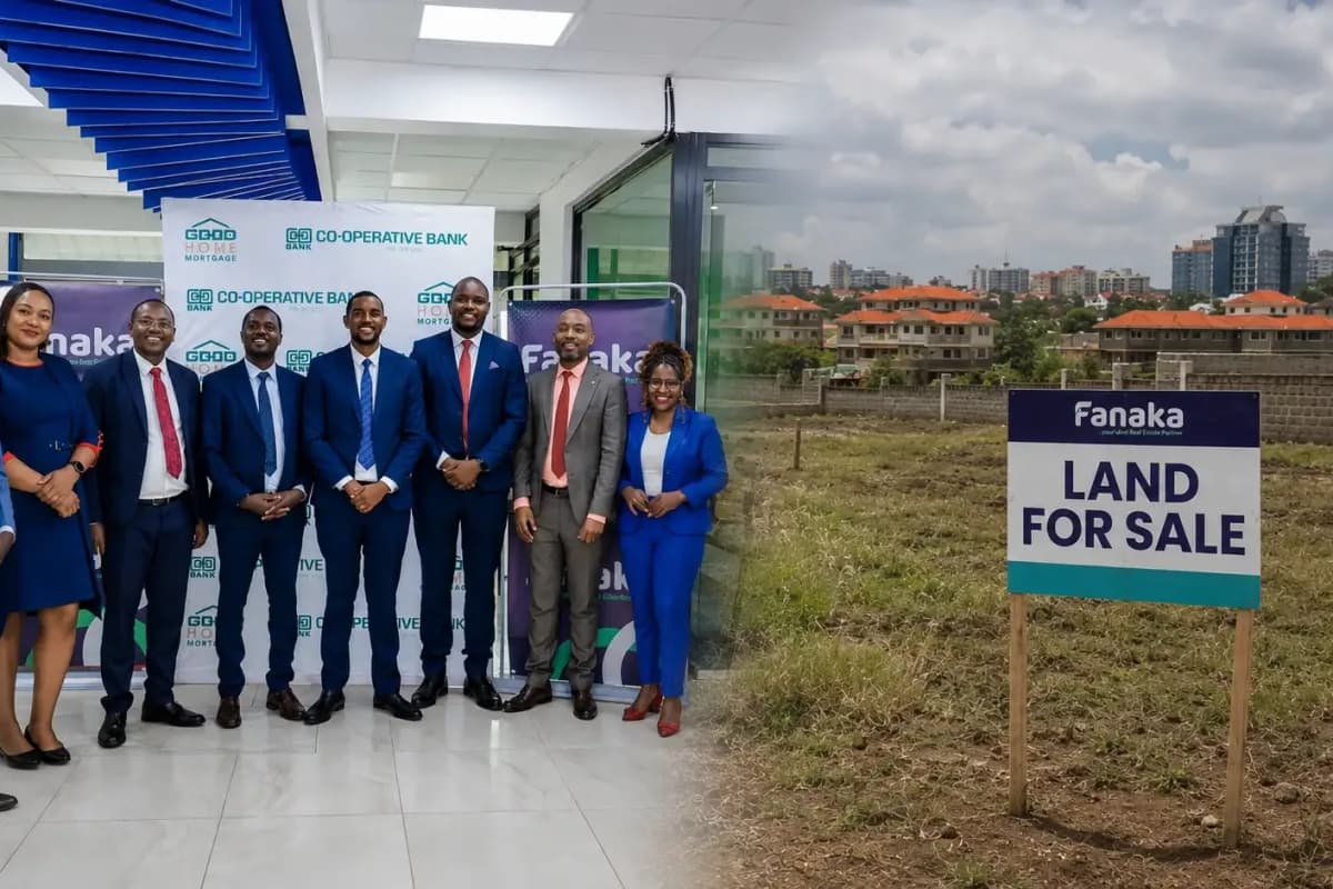 Co-op Bank Partners with Fanaka Real Estate on Land & Construction Financing